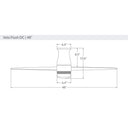 Modern Fan VEL-FM-48-NL Velo Flush DC 48" Fan 28