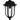 Mulberry 1 Light Outdoor Pendant in Matte Black 4