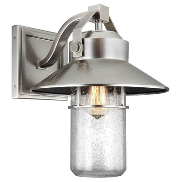Visual Comfort Studio OL13902PBS Large Lantern in Painted Brushed Steel - Crescent Harbor