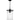 Noland 1 Light Outdoor Pendant in Matte Black 1