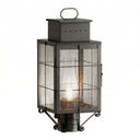 Norfield Post Lantern shown in the Gunmetal finish with a Seedy shade - 9420-H-GM-SDY-C