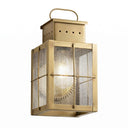 Norfield Sconce shown in the Antique Brass finish with a Seedy shade - 9431-H-AB-SDY
