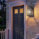 Norfield Sconce shown in the Bronze finish with a Seedy shade - 9421P-H-BZ-SDY 2