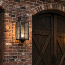 Norfield Sconce shown in the Bronze finish with a Seedy shade - 9461-H-BZ-SDY-C 2