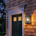 Norfield Sconce shown in the Dark Brass finish with a Seedy shade - 9421-H-DB-SDY 2