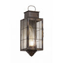 Norfield Sconce shown in the Dark Brass finish with a Seedy shade - 9461-H-DB-SDY-C