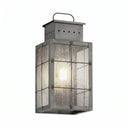 Norfield Sconce shown in the Gunmetal finish with a Seedy shade - 9421-H-GM-SDY