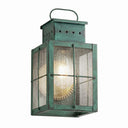 Norfield Sconce shown in the Verde Green finish with a Seedy shade - 9431-H-VG-SDY