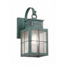 Norfield Sconce shown in the Verde Green finish with a Seedy shade - 9431P-H-VG-SDY