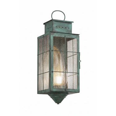 Norfield Sconce shown in the Verde Green finish with a Seedy shade - 9461-H-VG-SDY-C