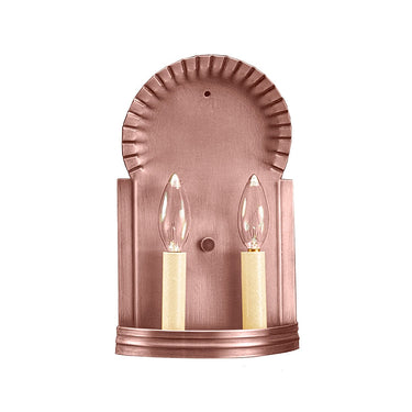 Northeast Lantern 109-LT2 Wall Sconce Crimp Top 2 Candelabra Sockets 2