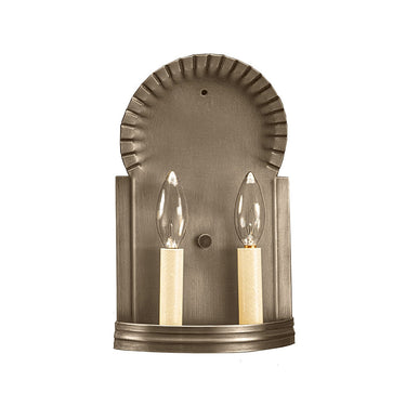 Northeast Lantern 109-LT2 Wall Sconce Crimp Top 2 Candelabra Sockets 3
