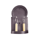 Northeast Lantern 109-LT2 Wall Sconce Crimp Top 2 Candelabra Sockets 4