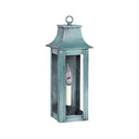 Northeast Lantern 11211-LT1 Coplin Small Square Pagoda Wall 1 Light Candelabra Socket 13