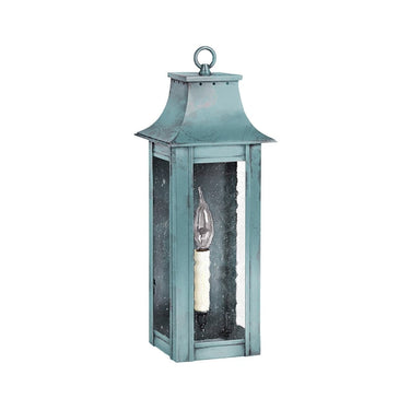 Northeast Lantern 11211-LT1 Coplin Small Square Pagoda Wall 1 Light Candelabra Socket 15
