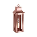 Northeast Lantern 11211-LT1 Coplin Small Square Pagoda Wall 1 Light Candelabra Socket 4