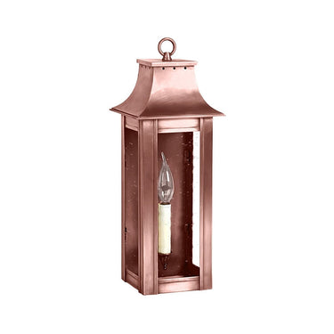 Northeast Lantern 11211-LT1 Coplin Small Square Pagoda Wall 1 Light Candelabra Socket 5