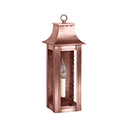 Northeast Lantern 11211-LT1 Coplin Small Square Pagoda Wall 1 Light Candelabra Socket 6