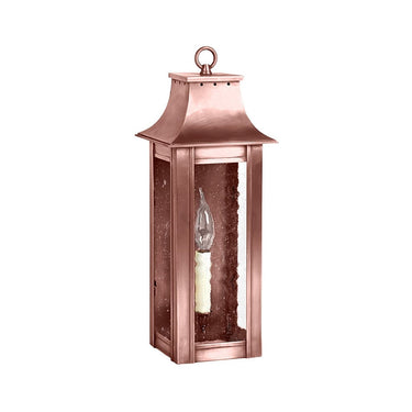 Northeast Lantern 11211-LT1 Coplin Small Square Pagoda Wall 1 Light Candelabra Socket 6