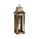 Northeast Lantern 11211-LT1 Coplin Small Square Pagoda Wall 1 Light Candelabra Socket 7