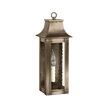 Northeast Lantern 11211-LT1 Coplin Small Square Pagoda Wall 1 Light Candelabra Socket 9