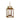 Northeast Lantern 11312-LT2 Rockland Small Square Pagoda Hanging 2 Light Candelabra Sockets Clear Glass 36" Chain 3