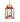 Northeast Lantern 11312-LT2 Rockland Small Square Pagoda Hanging 2 Light Candelabra Sockets Clear Glass 36" Chain - Crescent Harbor