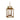 Northeast Lantern 11312-LT2 Rockland Small Square Pagoda Hanging 2 Light Candelabra Sockets Clear Glass 36" Chain 1