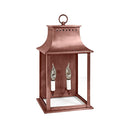 Northeast Lantern 11321-LT2 Rockland Medium Square Pagoda Wall 2 Light Candelabra Sockets 4