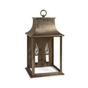 Northeast Lantern 11321-LT2 Rockland Medium Square Pagoda Wall 2 Light Candelabra Sockets 7