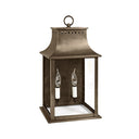 Northeast Lantern 11321-LT2 Rockland Medium Square Pagoda Wall 2 Light Candelabra Sockets 8