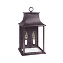 Northeast Lantern 11321-LT2 Rockland Medium Square Pagoda Wall 2 Light Candelabra Sockets 10
