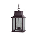 Northeast Lantern 11322-LT2 Rockland Medium Square Pagoda Hanging 2 Light Candelabra Sockets 12