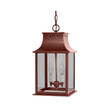Northeast Lantern 11322-LT2 Rockland Medium Square Pagoda Hanging 2 Light Candelabra Sockets 4
