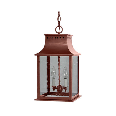 Northeast Lantern 11322-LT2 Rockland Medium Square Pagoda Hanging 2 Light Candelabra Sockets 5