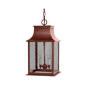 Northeast Lantern 11322-LT2 Rockland Medium Square Pagoda Hanging 2 Light Candelabra Sockets 6