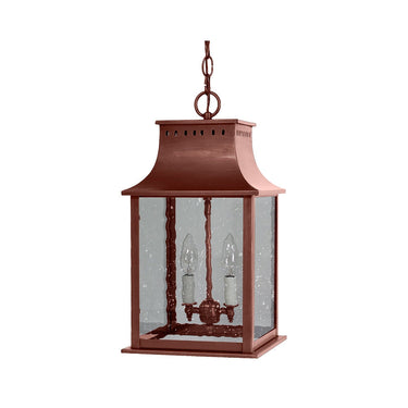 Northeast Lantern 11322-LT2 Rockland Medium Square Pagoda Hanging 2 Light Candelabra Sockets 6