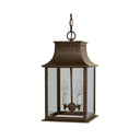 Northeast Lantern 11322-LT2 Rockland Medium Square Pagoda Hanging 2 Light Candelabra Sockets 7