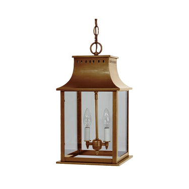 Northeast Lantern 11322-LT2 Rockland Medium Square Pagoda Hanging 2 Light Candelabra Sockets 1