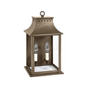 Northeast Lantern 11331-LT2 Rockland Large Square Pagoda Wall 2 Light Candelabra Sockets 9