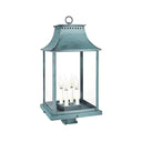 Northeast Lantern 11333-LT4 Rockland Large Square Pagoda Post 4 Light Candelabra Sockets 13