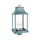 Northeast Lantern 11333-LT4 Rockland Large Square Pagoda Post 4 Light Candelabra Sockets 15