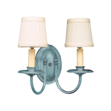 Northeast Lantern 118-LT2-SHD Signature 2 Light 12 inch Wall Sconce Wall Light 4