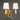 Northeast Lantern 118-LT2-SHD Signature 2 Light 12 inch Wall Sconce Wall Light - Crescent Harbor