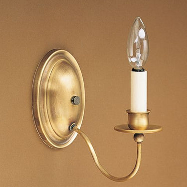 Northeast Lantern 119-LT1 Signature 1 Light 4 inch Wall Sconce Wall Light - Crescent Harbor