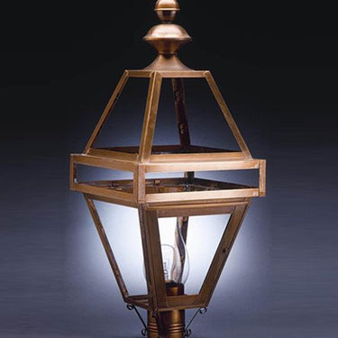 Northeast Lantern 1223-CIM Post Medium Base Socket With Chimney - Crescent Harbor