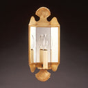 Northeast Lantern 126-LT1-PM Signature 1 Light 6 inch Wall Sconce Wall Light in Plain Mirror - Crescent Harbor