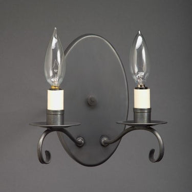 Northeast Lantern 162-LT2 Signature 2 Light 8 inch Wall Sconce Wall Light - Crescent Harbor