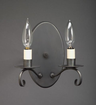 Northeast Lantern 162-LT2 Signature 2 Light 8 inch Wall Sconce Wall Light - Crescent Harbor