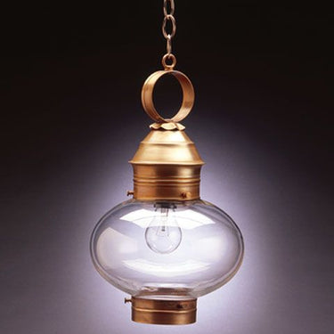 Northeast Lantern 2042-MED Onion Hanging No Cage Medium Base Soket - Crescent Harbor